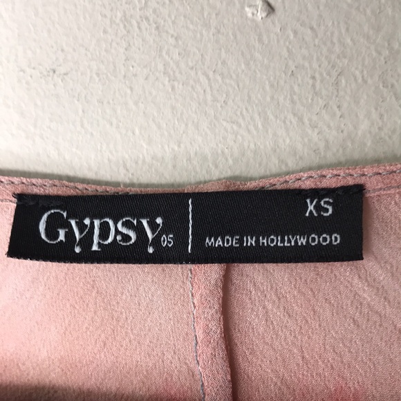 Silk Tie Dye Tunic Top - Picture 4 of 15